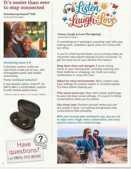 Newsletter Spring Page 2 3